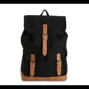 New! Unused! Backpack for Kids or Adults- Black/Tan